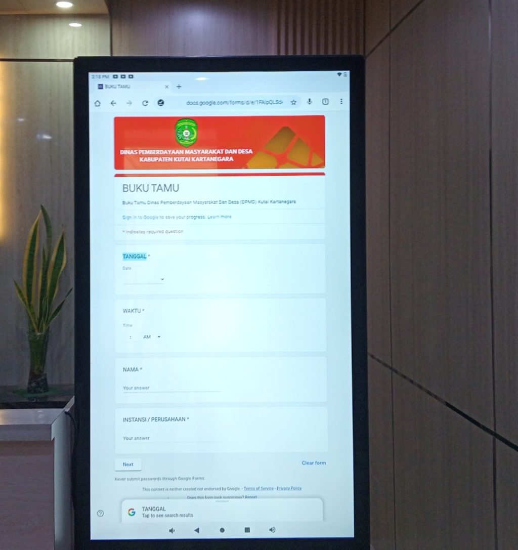 DPMD Kukar Tingkatkan Pelayanan Publik yang Berbasis Digital
