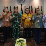 Jalin Sinergi, Pangdam XII/Tpr Sambut Hangat Kunjungan Dirut Bank Kalbar