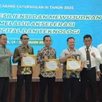 Bank Kalbar Sukadana Raih Peringkat 1 Kinerja Terbaik Cawu III 2025