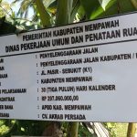 Gampang Dikelupas Pakai Tangan, HMI Mempawah Desak Inspektorat Audit Proyek Jalan Rp297 Juta di Desa Pasir