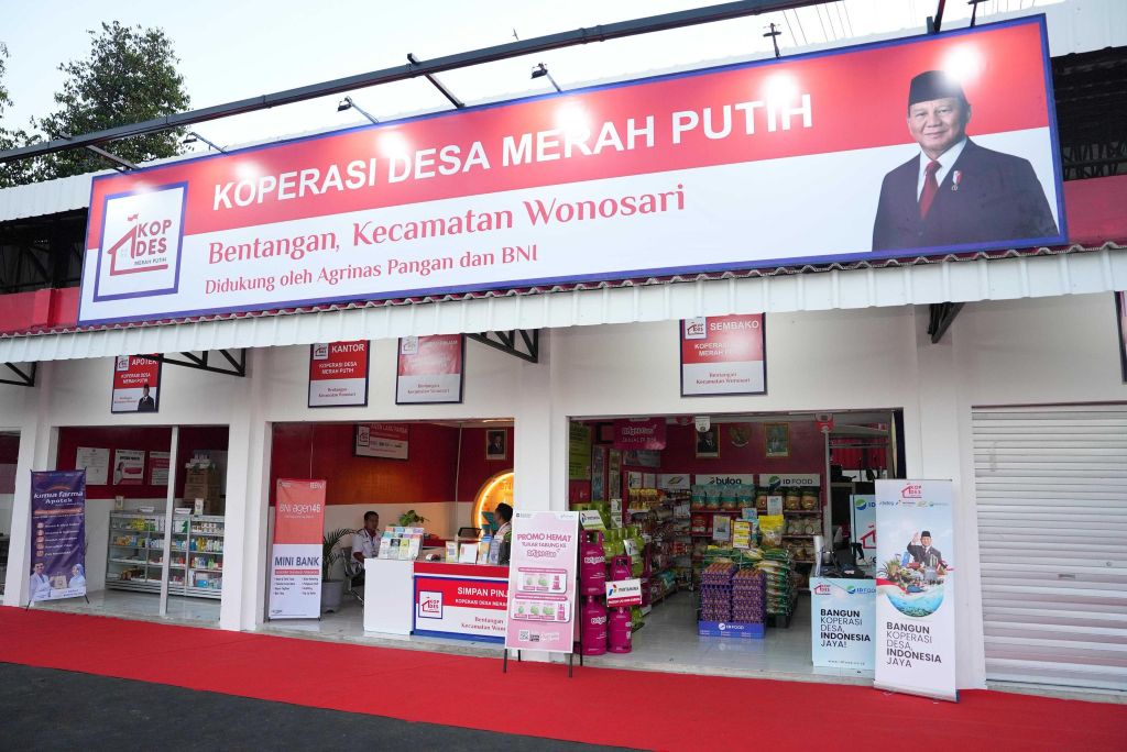 83.363 Kopdes Merah Putih Berbadan Hukum, Baru 10.070 Siap Beroperasi