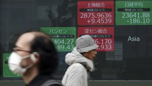 Bursa Asia Berguguran, Saham AI Tertekan Jelang Musim Laporan Keuangan