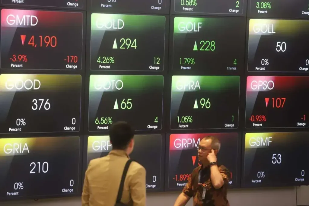 Saham Teknologi Anjlok 1,23%, IHSG Merah di Sesi I