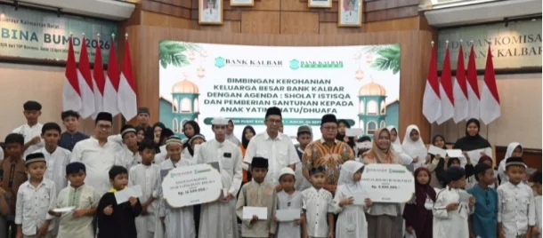 Foto Bank kalbar Santunan