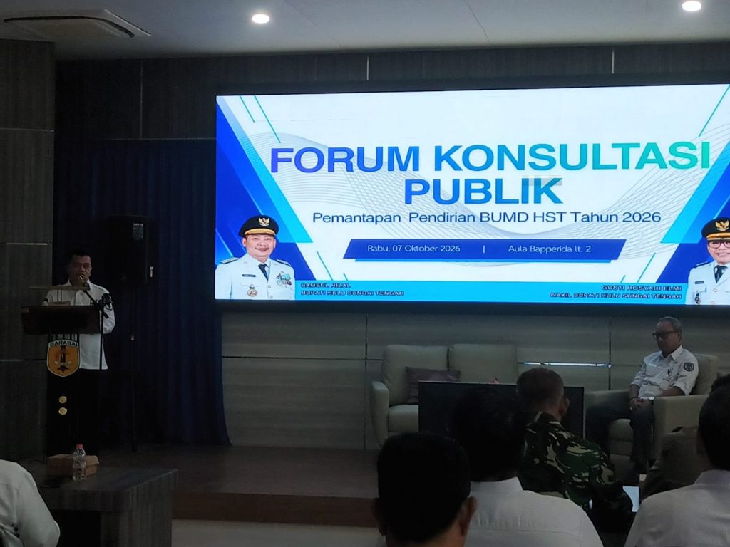 HST Siapkan 2 BUMD untuk Dongkrak Pendapatan Daerah