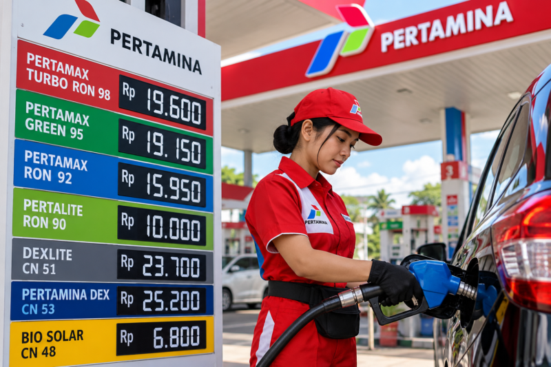 Harga BBM Pertamina 8 Oktober 2026