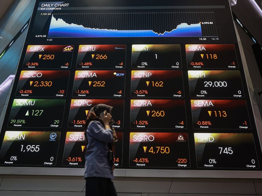 IHSG Ambruk 14,91% Sepekan, Kapitalisasi Pasar Susut Rp1.544 Triliun