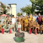 RSUD Waluyo Jati Kraksaan Gelar Simulasi Penanganan Gempa Bumi dan Kebakaran